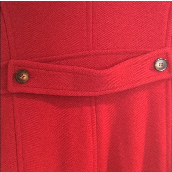 TALBOTS RED COAT - Picture 7 of 7